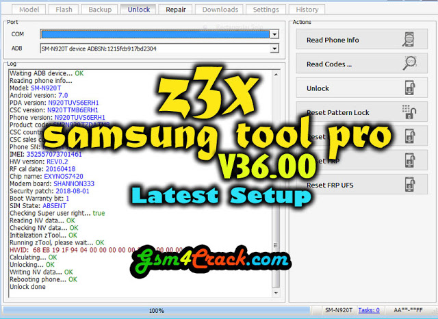 z3x samsung tool pro v27.2 crack tool download
